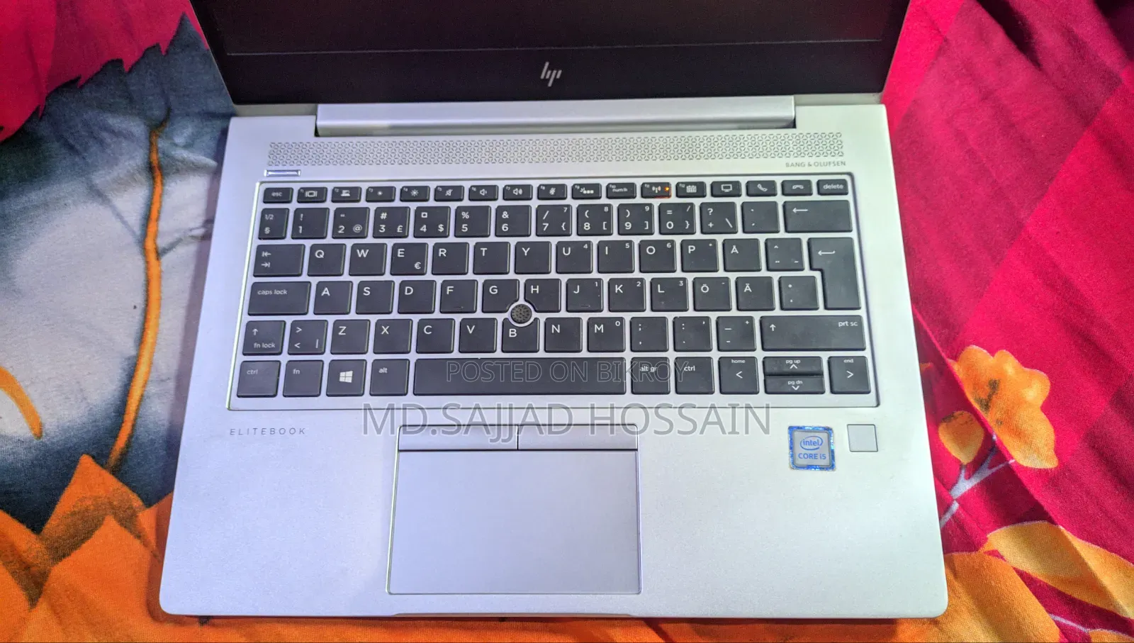 Laptop HP EliteBook 840 G6 8GB RAM Intel Core i5 256GB SSD