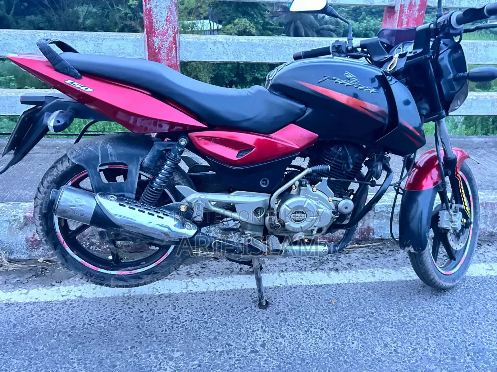 Bajaj Pulsar 150 2014 Red