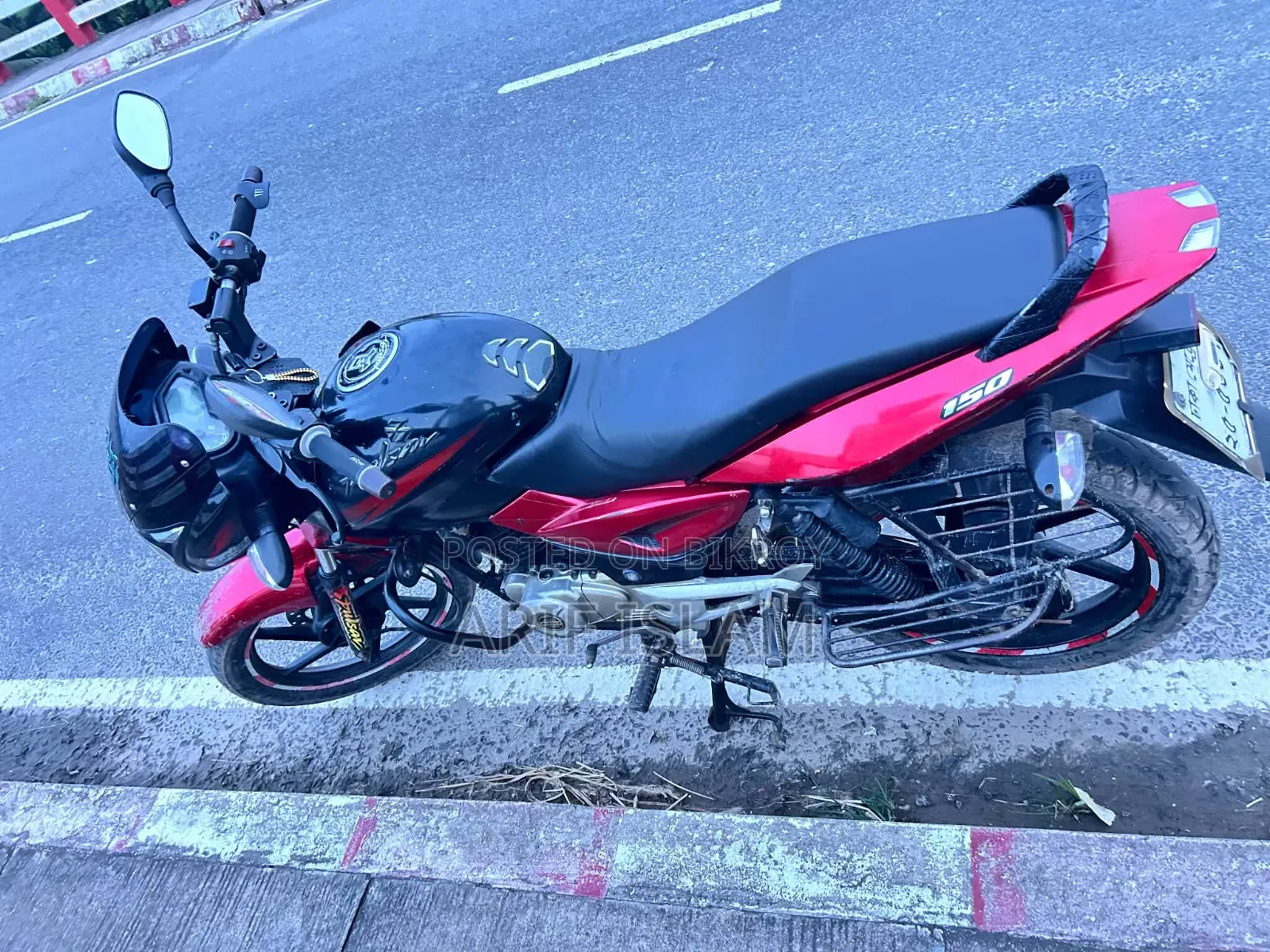 Bajaj Pulsar 150 2014 Red