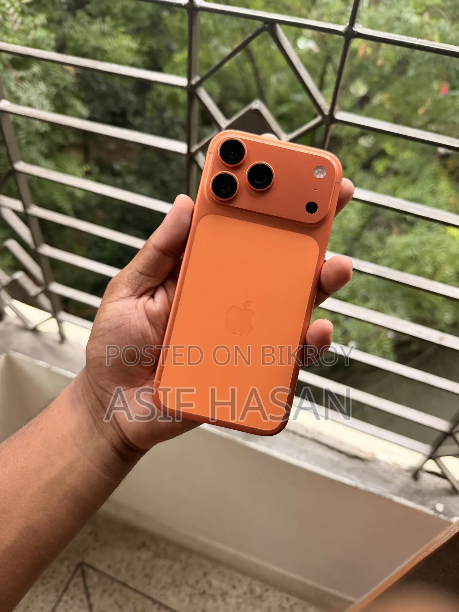 অ্যাপল আইফোন ১৭ প্রো ম্যাক্স ২৫৬ জিবি কমলা