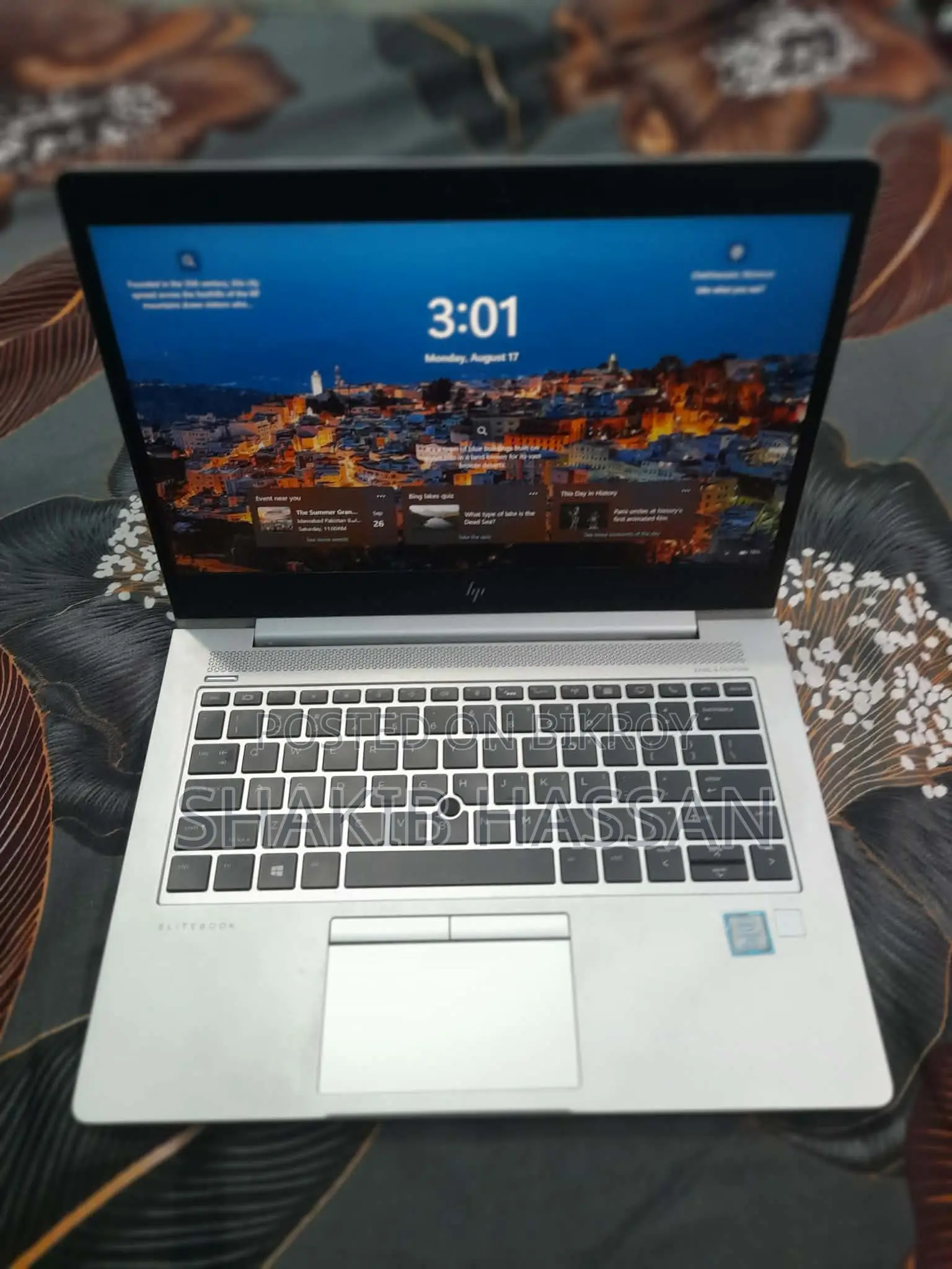 Laptop HP EliteBook 830 G5 8GB Intel Core i5 SSD 256GB