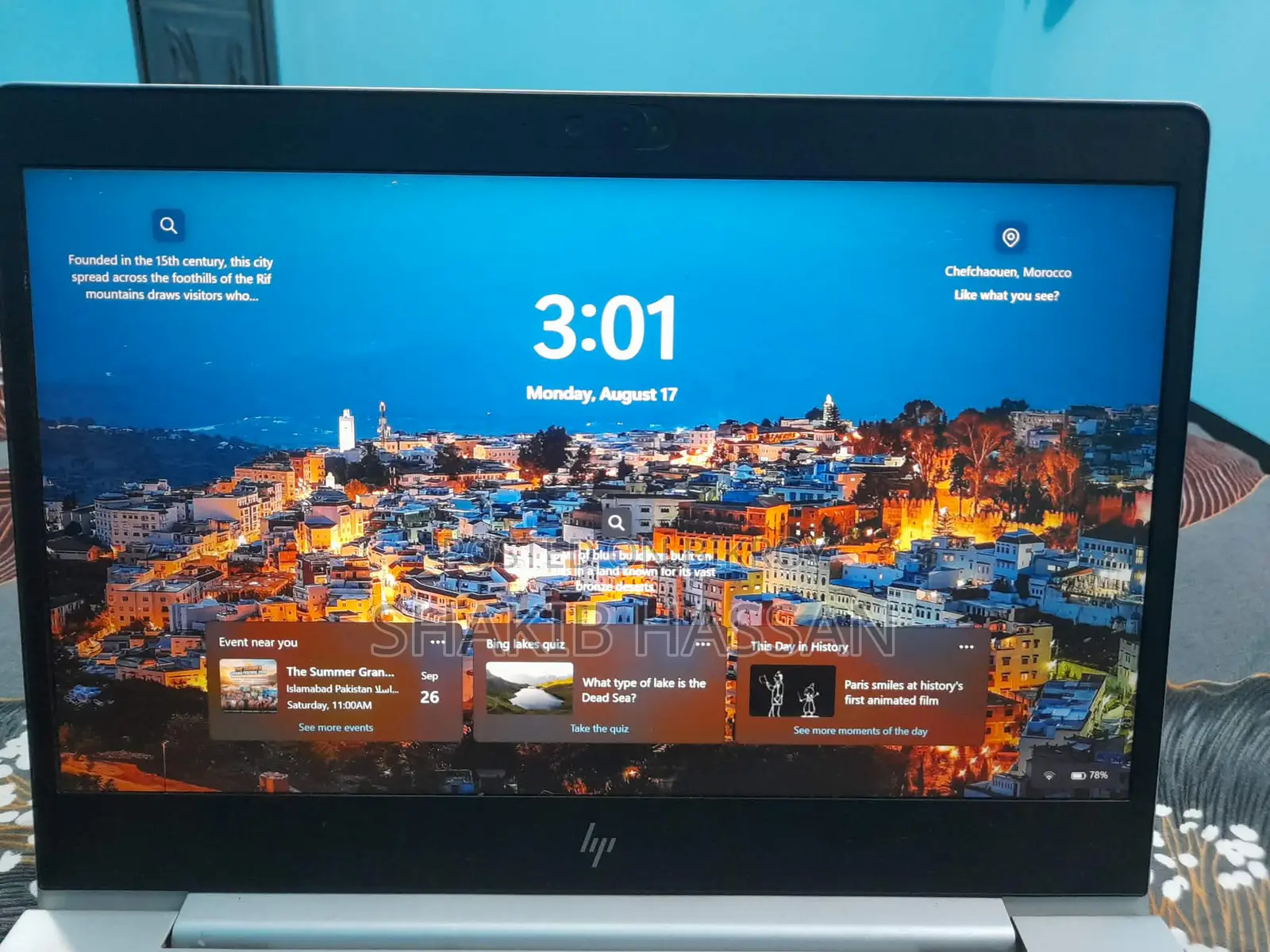 Laptop HP EliteBook 830 G5 8GB Intel Core i5 SSD 256GB