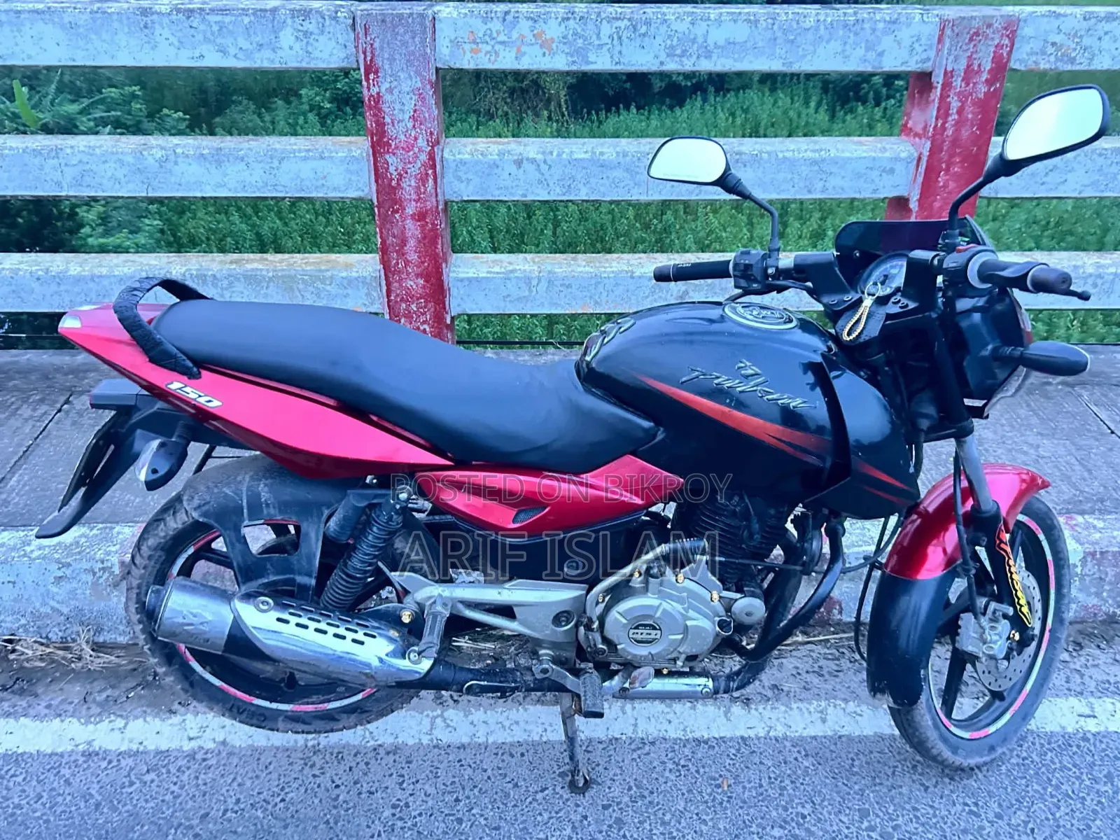 Bajaj Pulsar 150 2014 Red