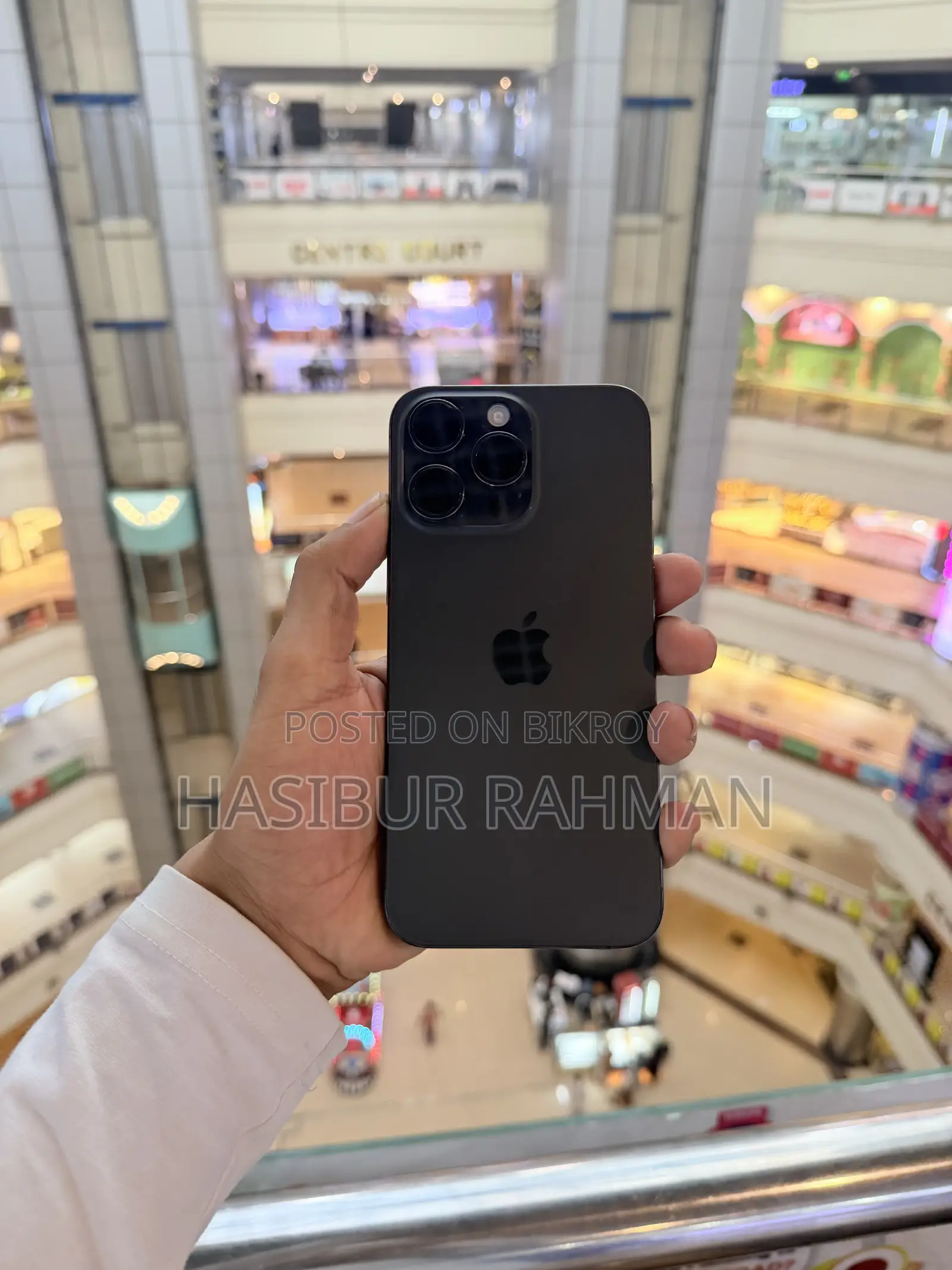 অ্যাপল আইফোন ১৫ প্রো ম্যাক্স ৫১২ জিবি ব্ল্যাক