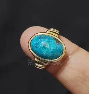 Iranian Turquoise Stone Ring.