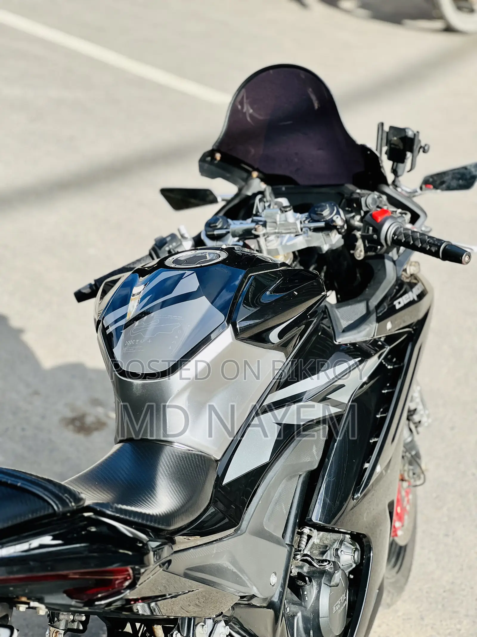 New GPX Demon GR200R 2025 Black