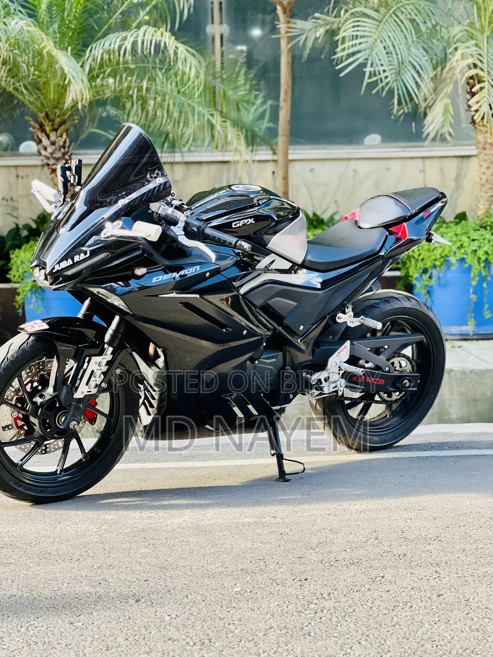 New GPX Demon GR200R 2025 Black