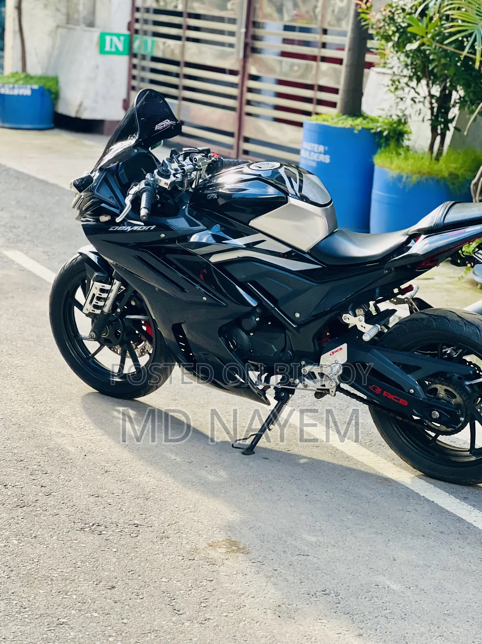 New GPX Demon GR200R 2025 Black