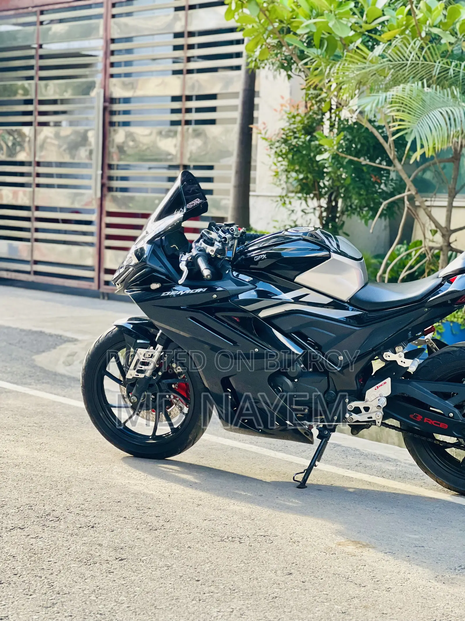 New GPX Demon GR200R 2025 Black