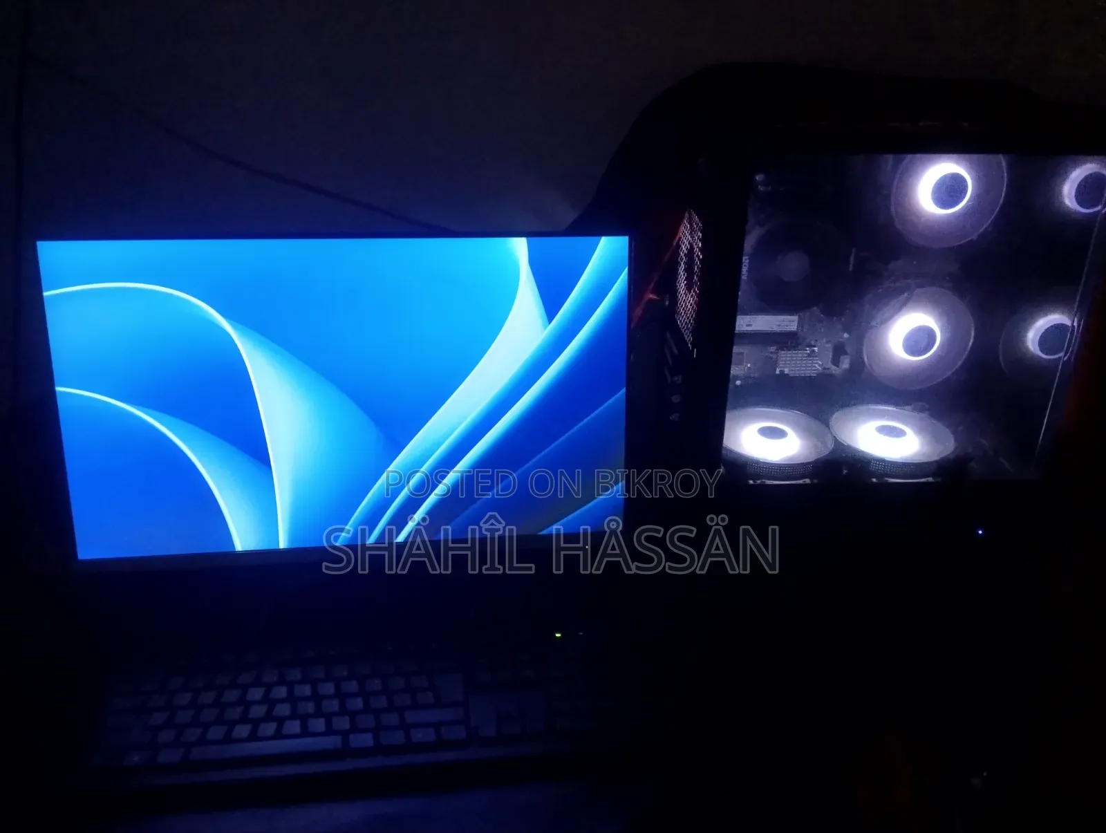 Desktop Computer 16GB RAM AMD Ryzen 7 256GB SSD
