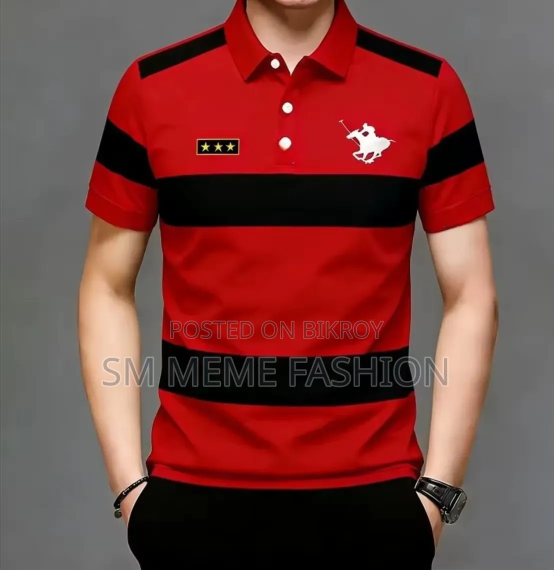 Striped Premium Polo Shirt