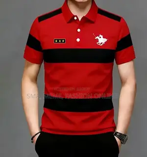 স্ট্রাইপড প্রিমিয়াম পোলো শার্ট