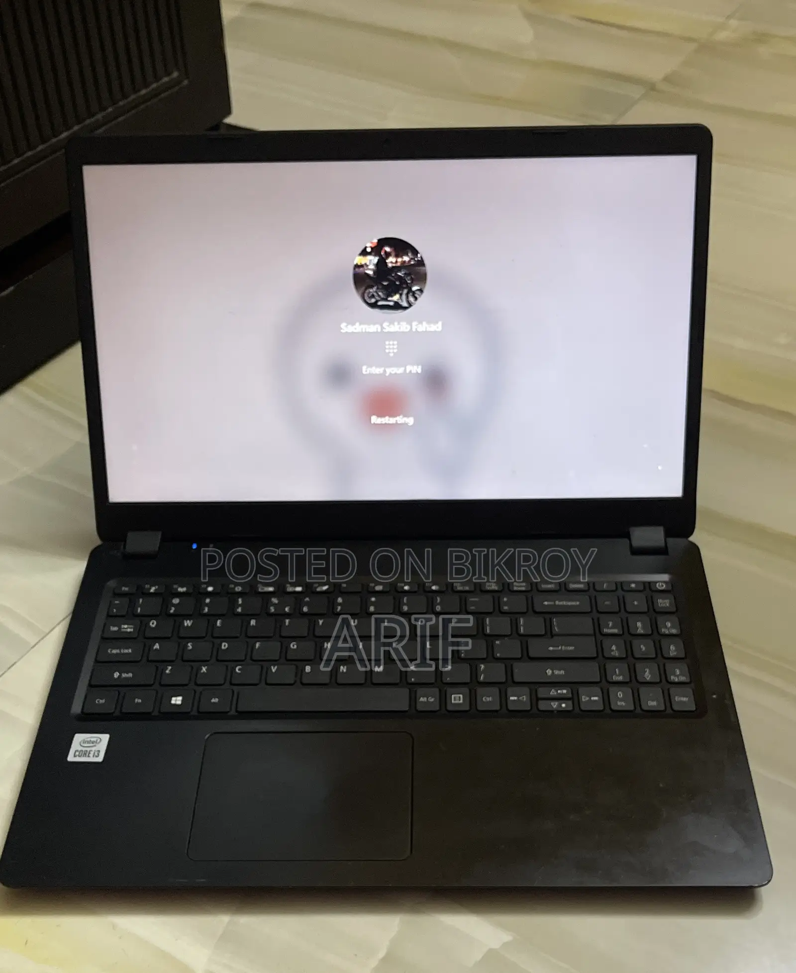 Laptop Acer Aspire 3 A315-21 8GB Intel Core I3 HDD 1T