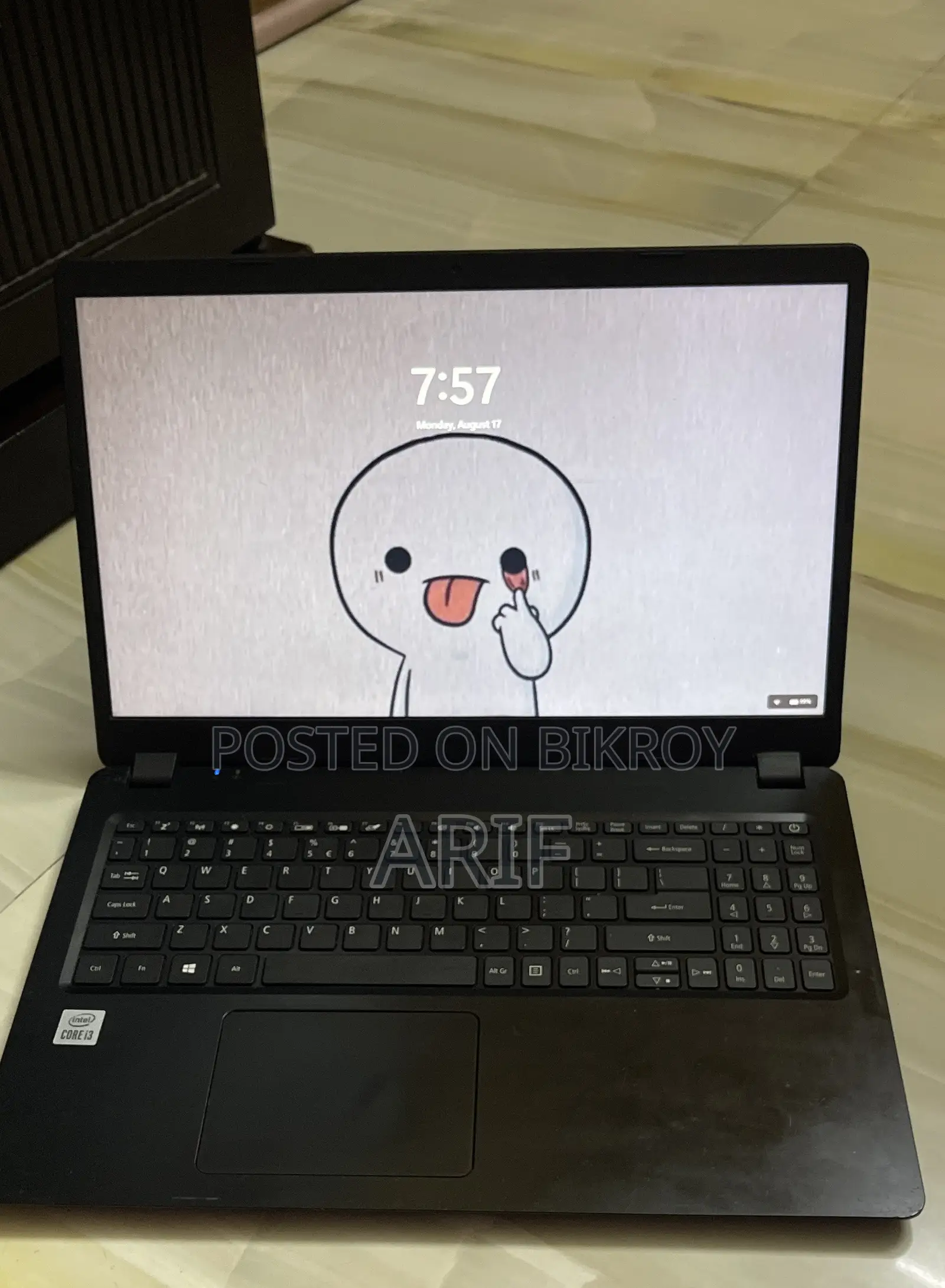 Laptop Acer Aspire 3 A315-21 8GB Intel Core I3 HDD 1T