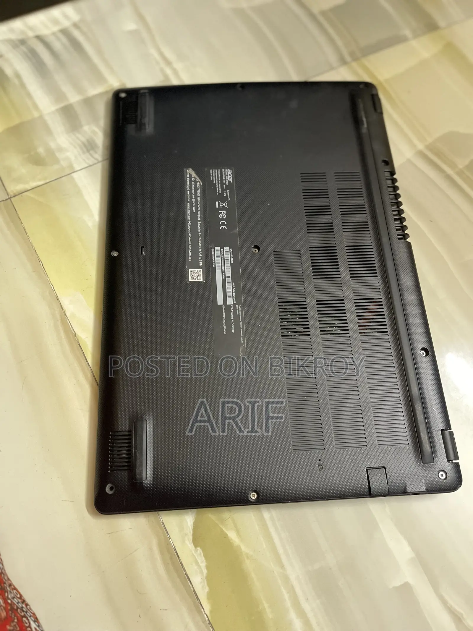 Laptop Acer Aspire 3 A315-21 8GB Intel Core I3 HDD 1T