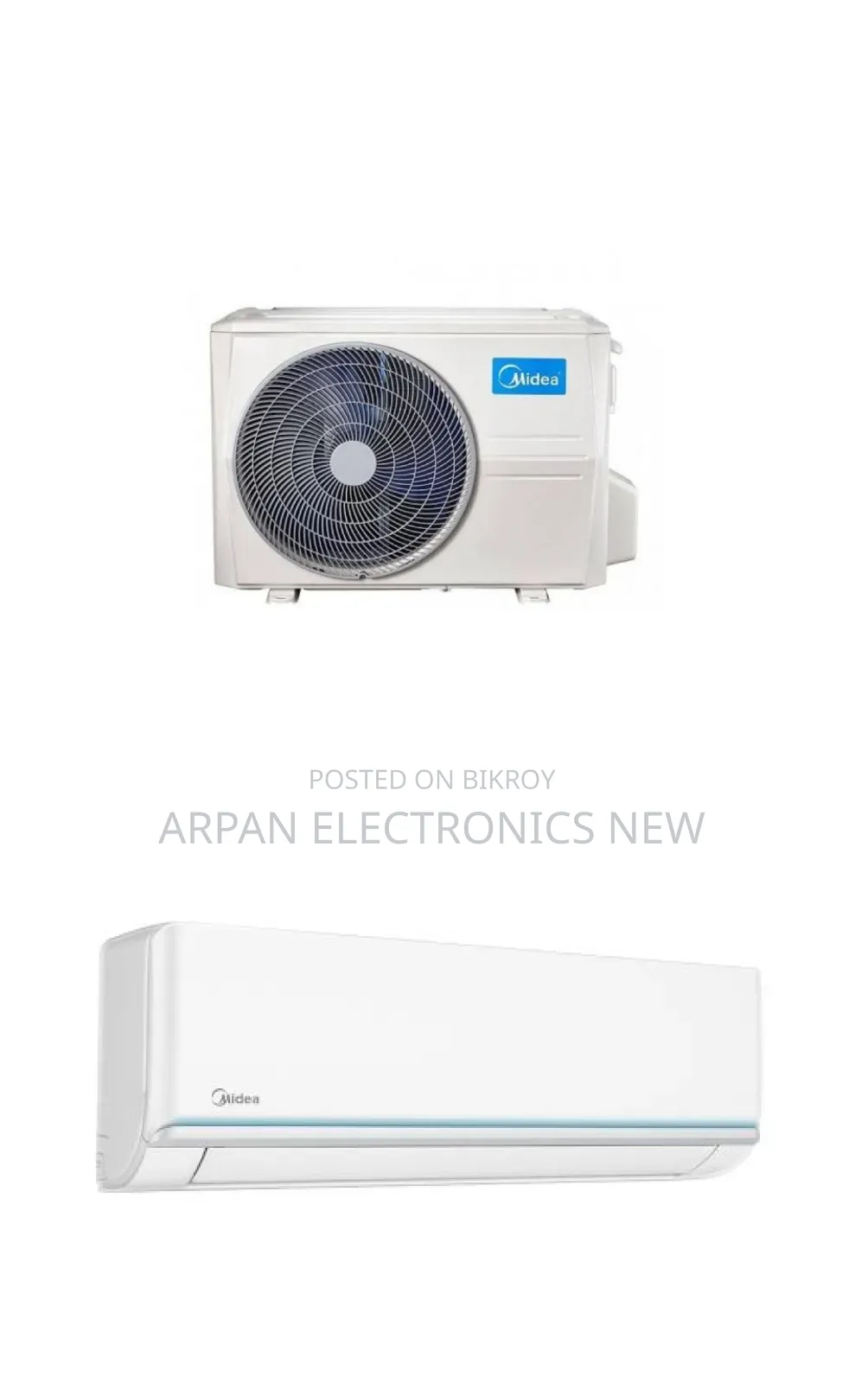 Midea Mse-12hri-Ag1 (1 Ton) Split Type Inverter Ac