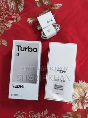 শাওমি রেডমি টার্বো ৪ ২৫৬ জিবি হোয়াইট