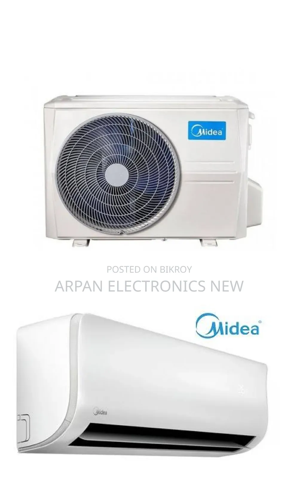 Midea Inverter 1 Ton Ac এসির বিল নিয়ে আর নয় দুশ্চিন্তা