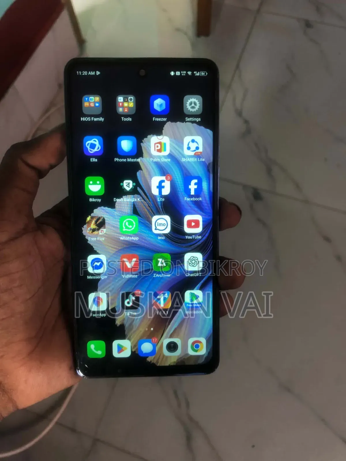 Tecno Camon 20 256 GB Rose Gold