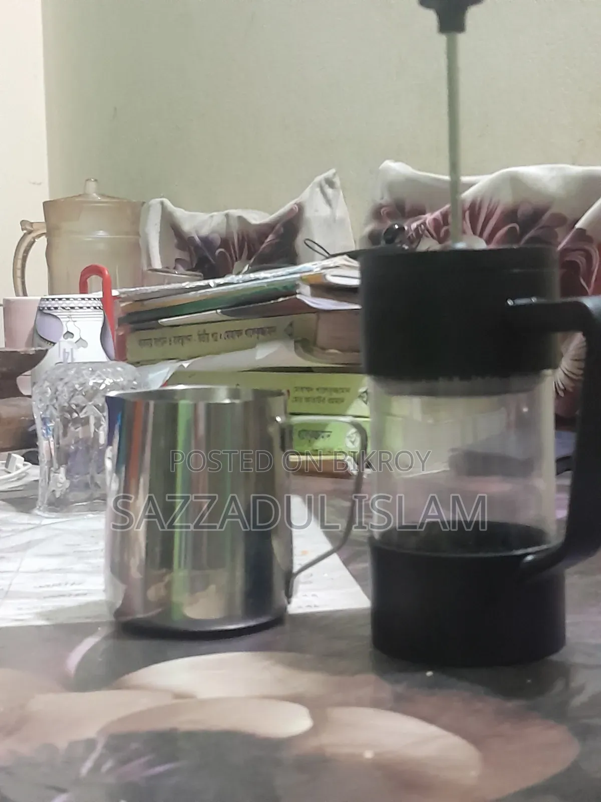 Coffee Pitcher and French Press