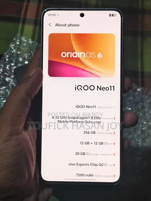 iQOO Neo11 256 GB Blue