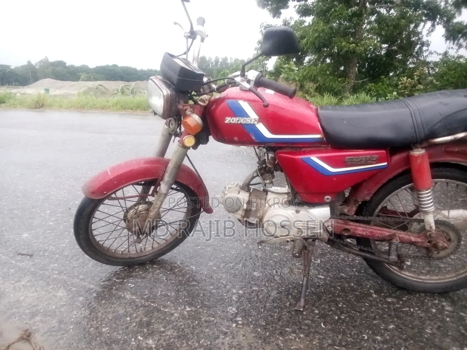 Zongshen ED 80 2006 Red