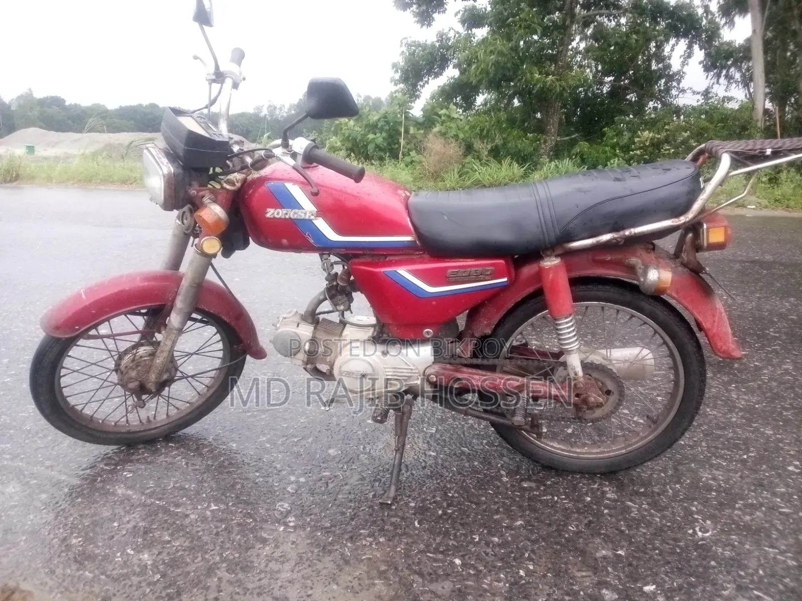 Zongshen ED 80 2006 Red
