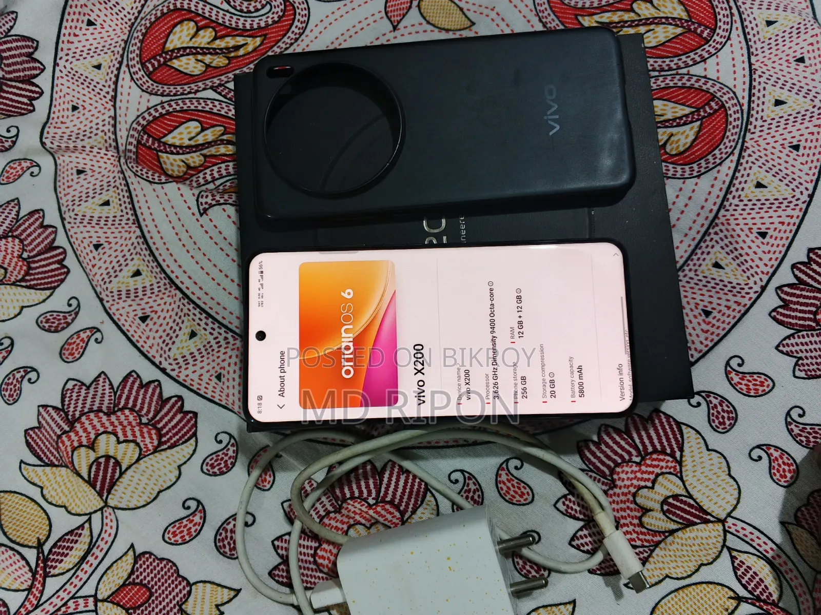 Vivo X200 256 GB Black
