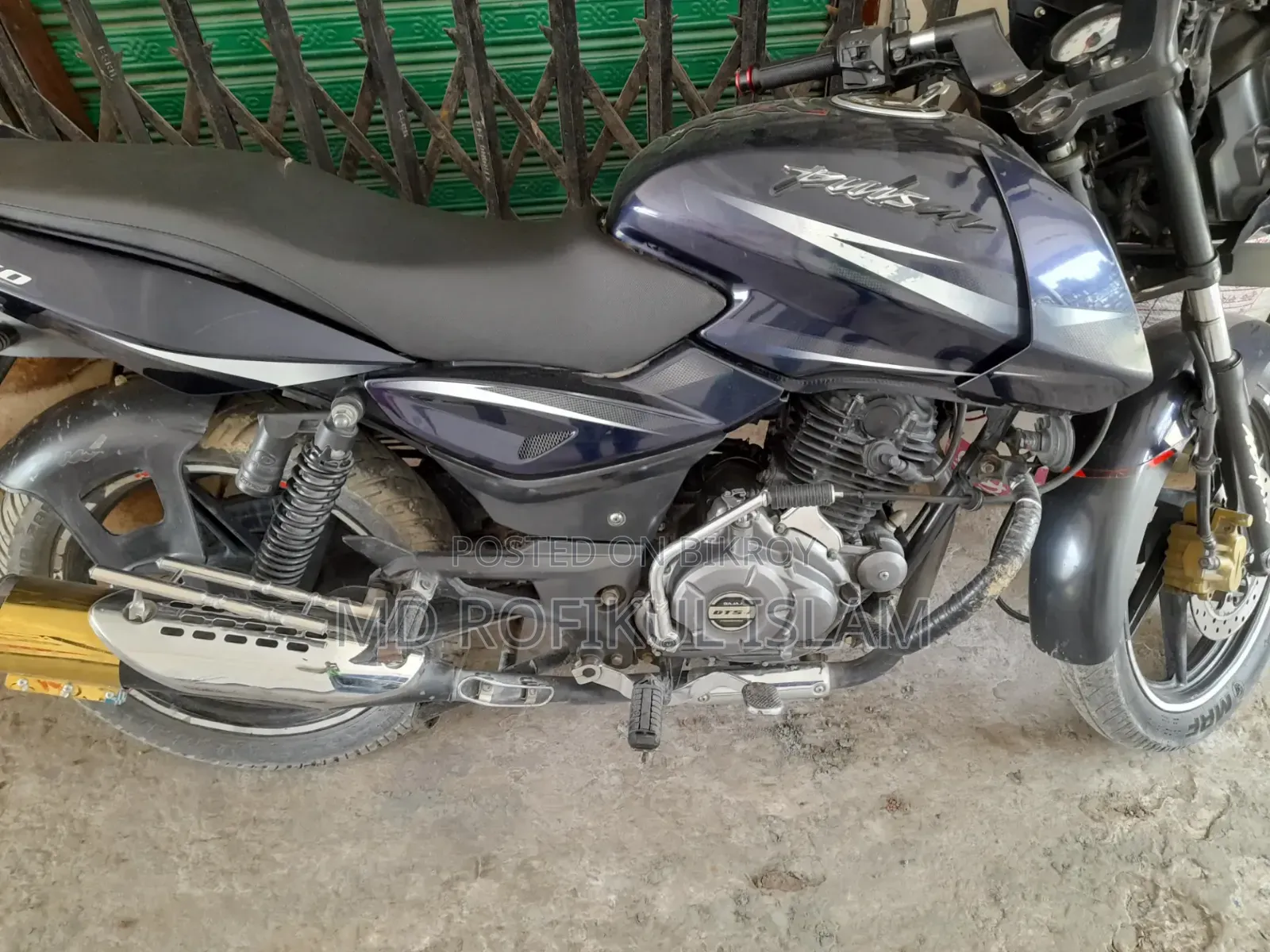 বাজাজ পালসার এন১৫০ ২০১৮ ব্লু
