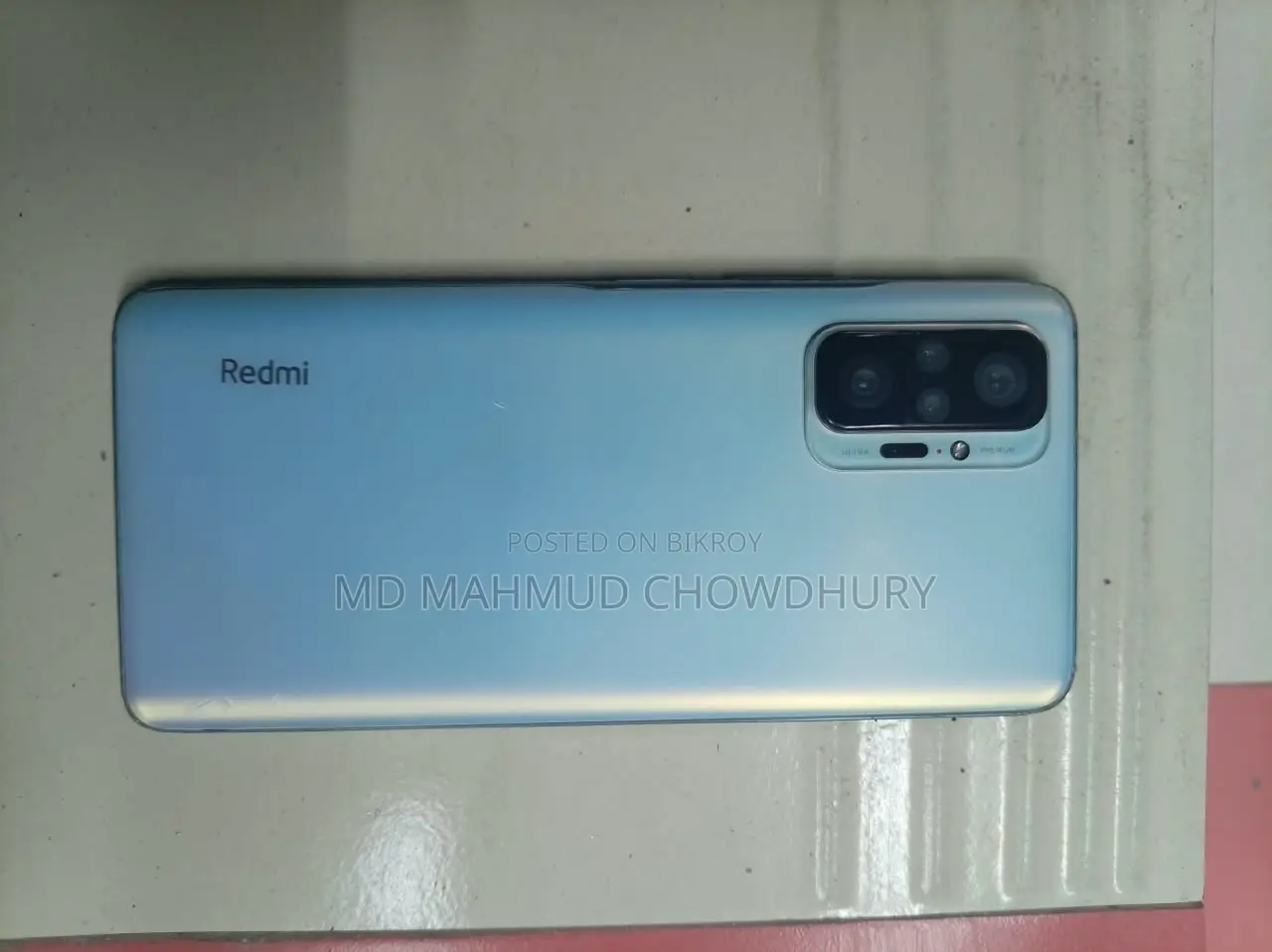 শাওমি রেডমি নোট ১০ প্রো ম্যাক্স ১২৮ জিবি নীল