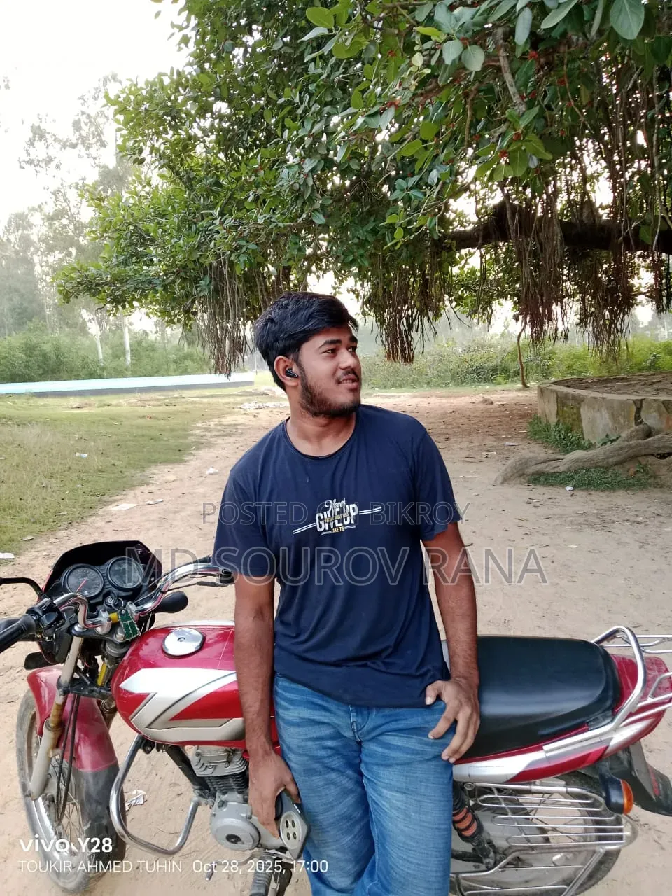 Bajaj CT 100 2015 Red