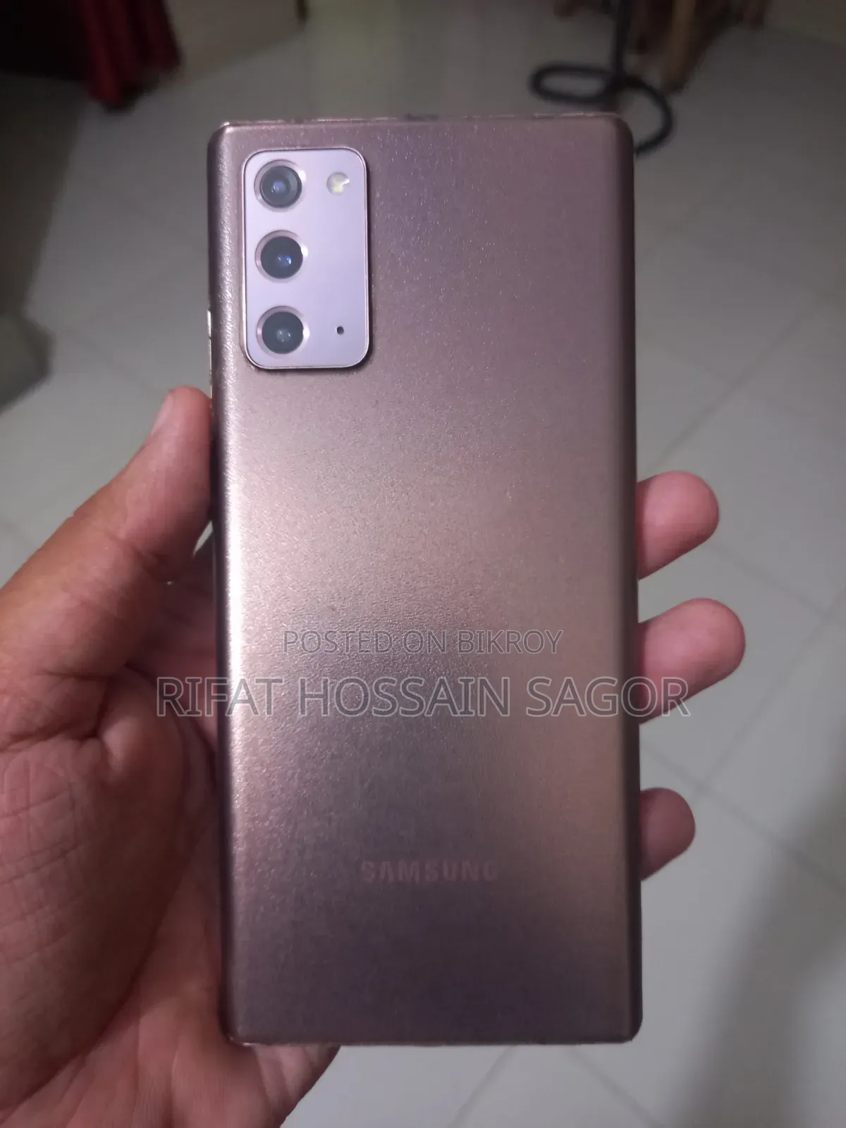 Samsung Galaxy Note 20 5G 256 GB Gold