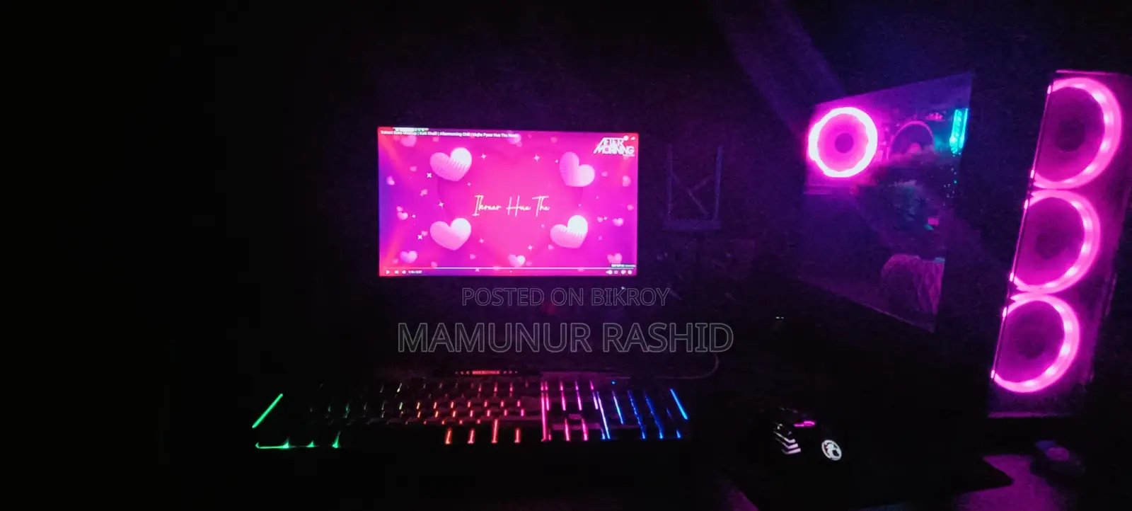 ডেস্কটপ কম্পিউটার এমএসআই ১৬জিবি এএমডি রাইজেন ৭ এইচডিডি+এসএসডি ২৫৬জিবি