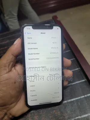 অ্যাপল আইফোন এক্সএস ২৫৬ জিবি পিংক