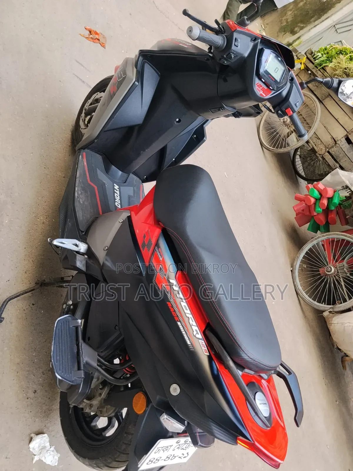 TVS Ntorq 125 2023 Red