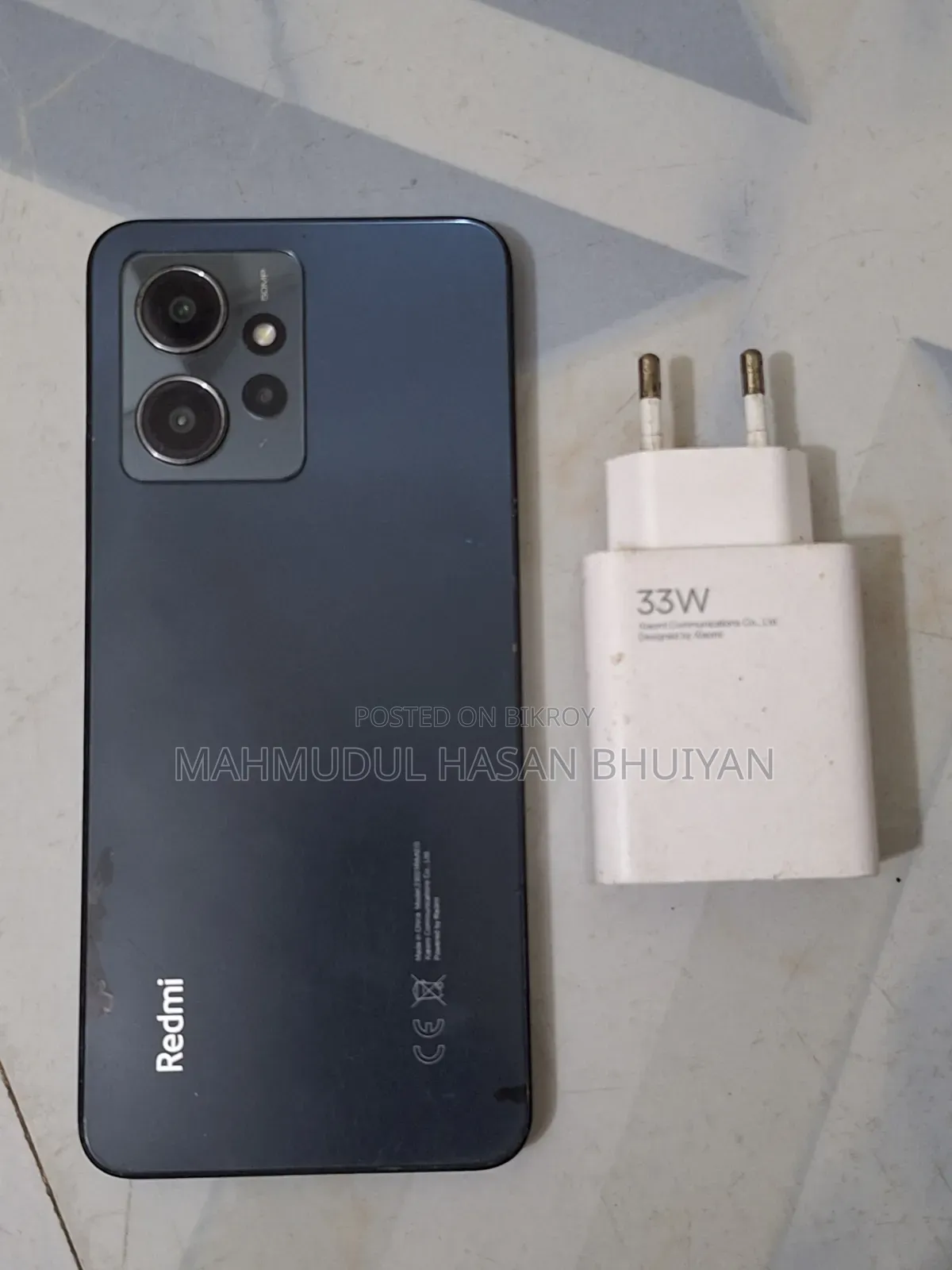শাওমি রেডমি নোট ১২ ২৫৬ জিবি গ্রে
