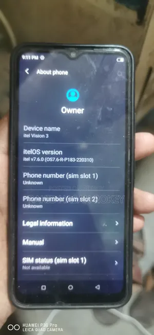 Itel Vision 3 Turbo 64 GB Blue