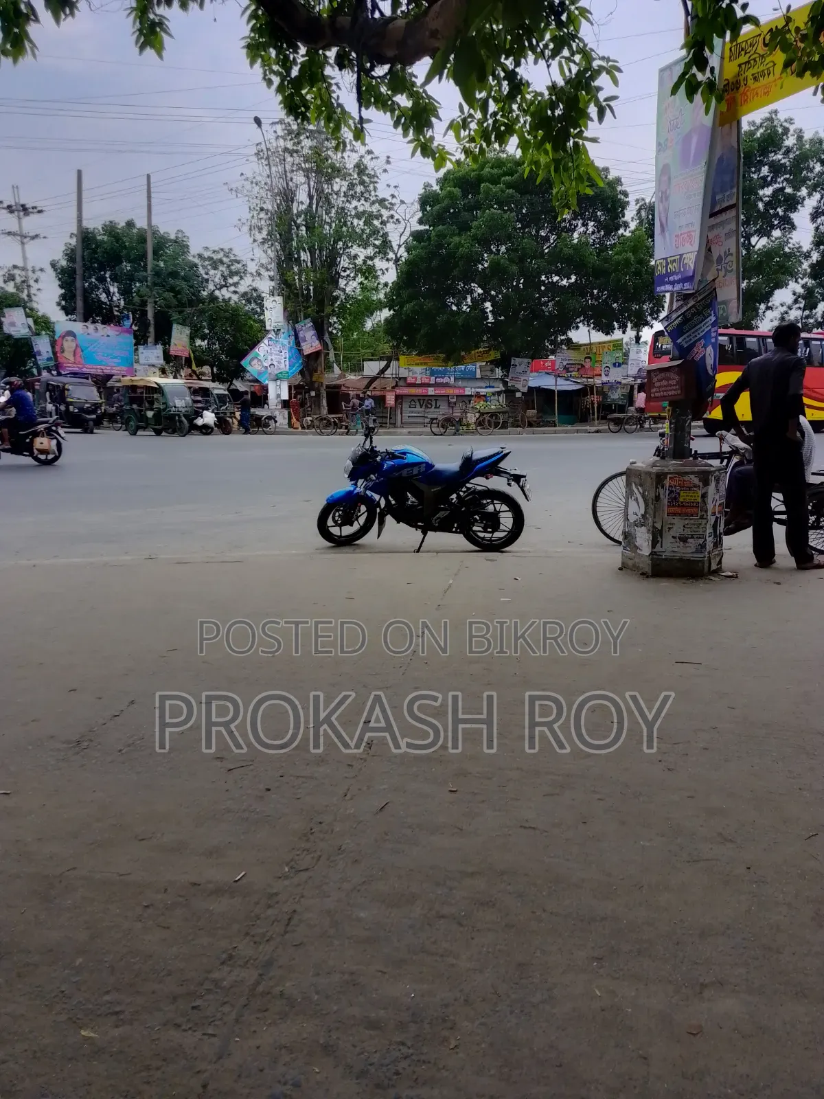Suzuki GS150R 2023 Blue