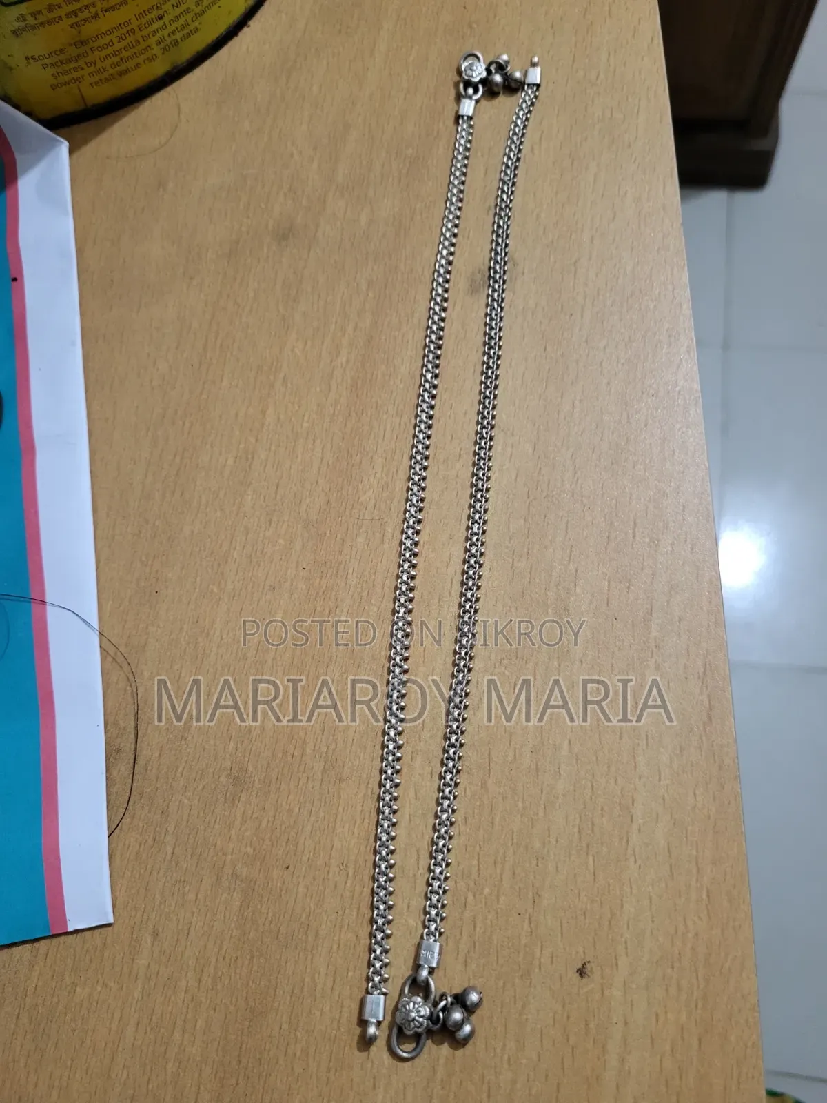 রুপা পা নূপুর বিক্রি করতে চাই
