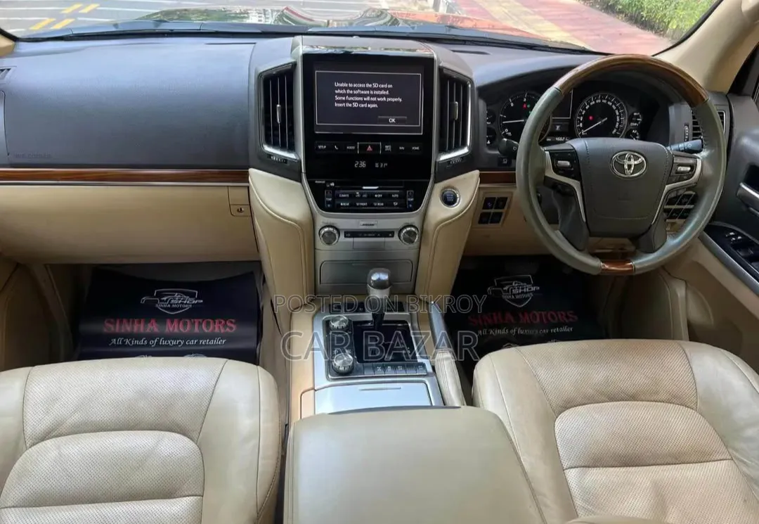 Toyota Land Cruiser 4.5 V8 VXR 2016 Black