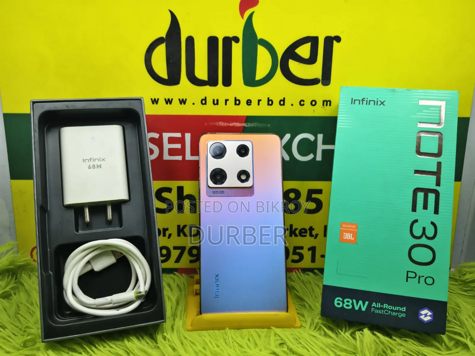 ইনফিনিক্স নোট ৩০ প্রো ২৫৬ জিবি ব্লু