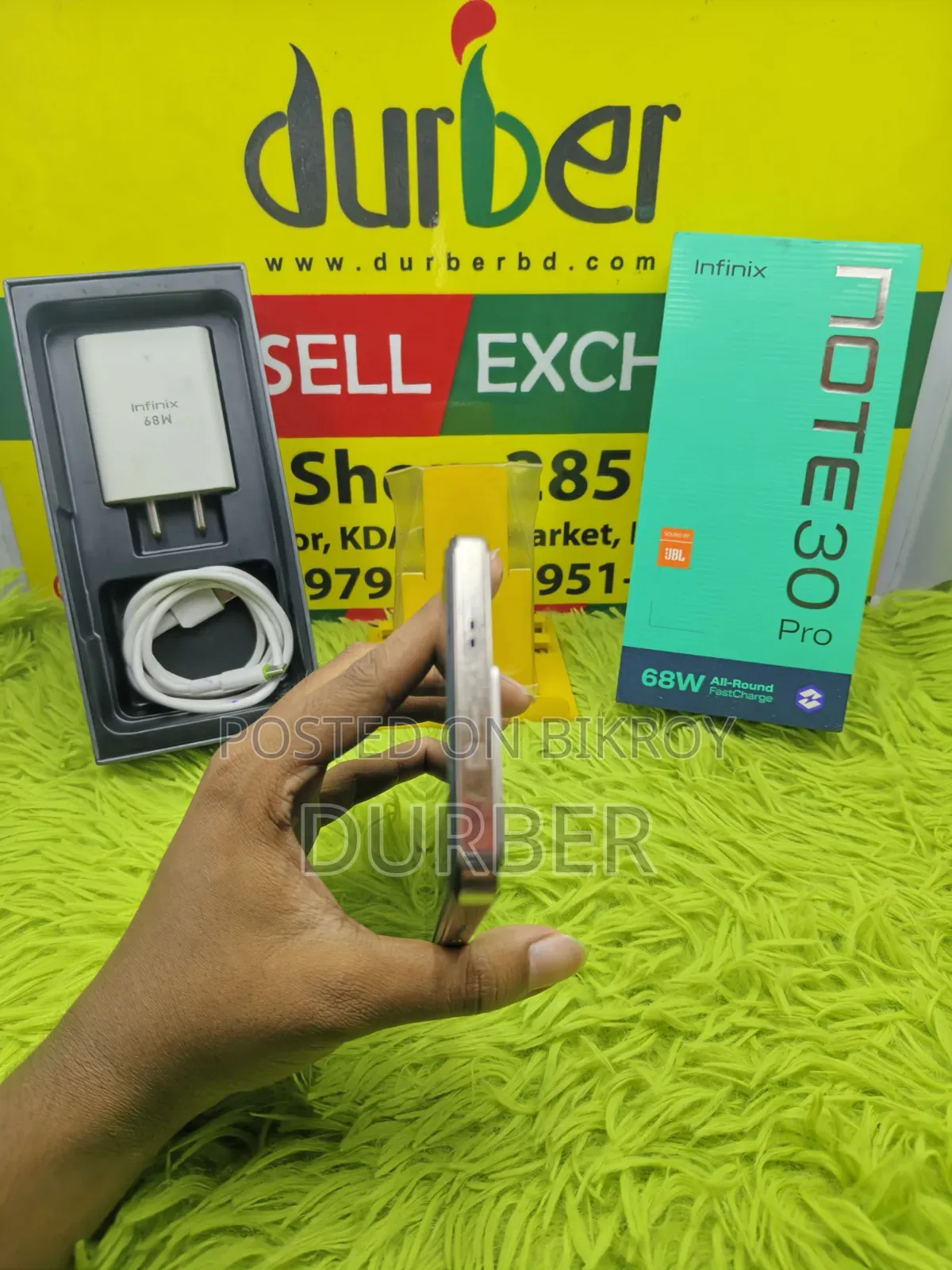 ইনফিনিক্স নোট ৩০ প্রো ২৫৬ জিবি ব্লু