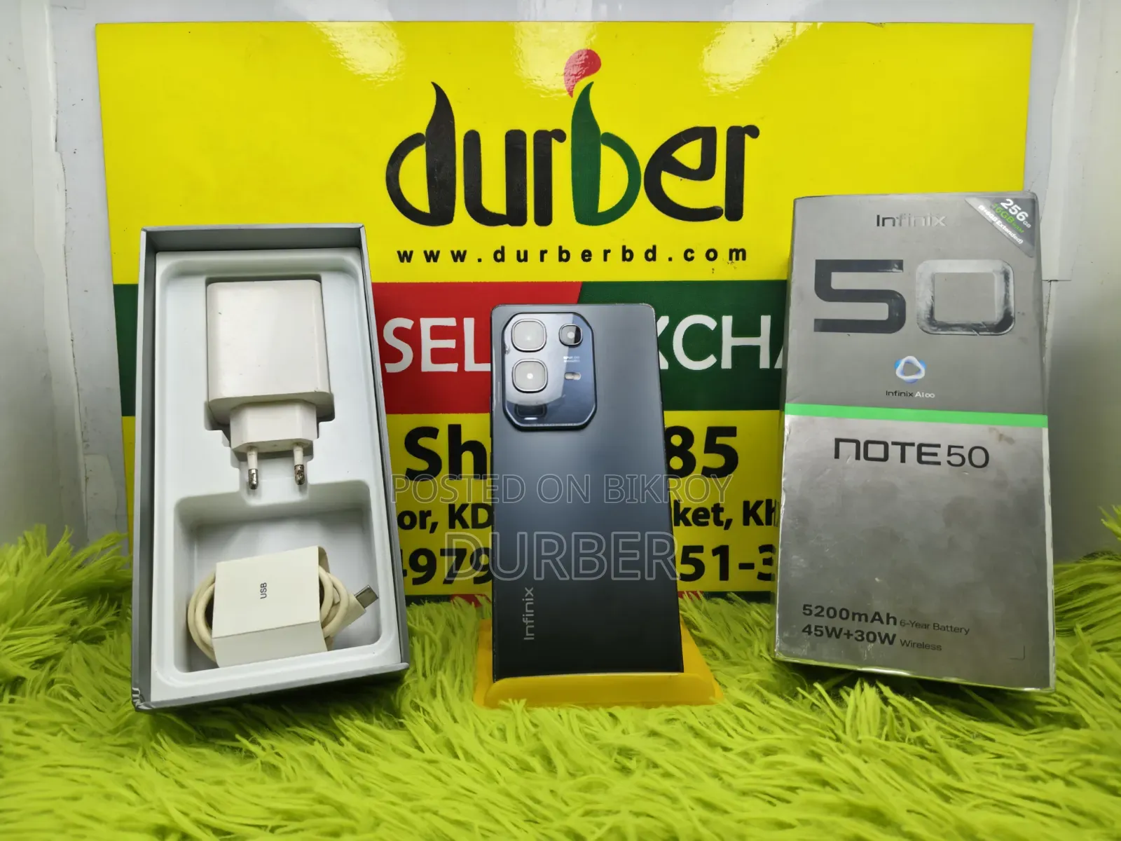 ইনফিনিক্স নোট ৫০ ৪জি ২৫৬ জিবি গ্রাফাইট