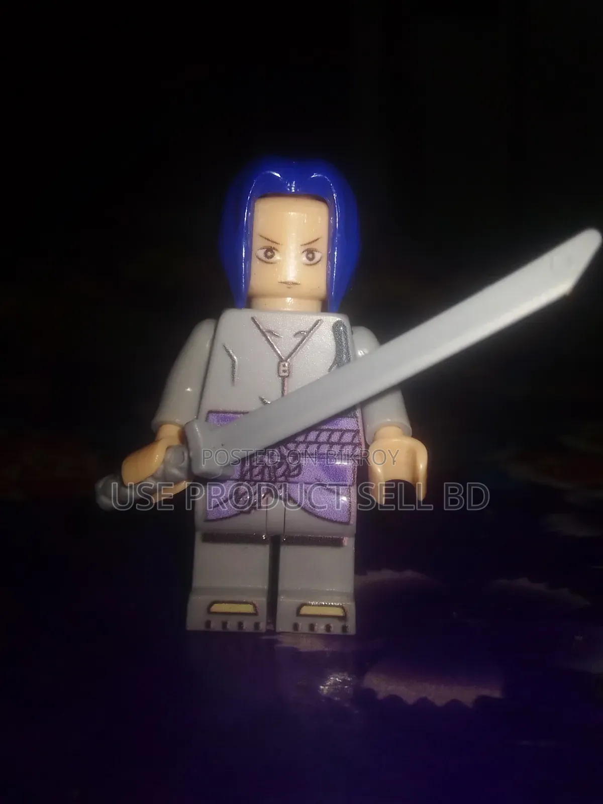 Naruto Lego Figure Sasuke