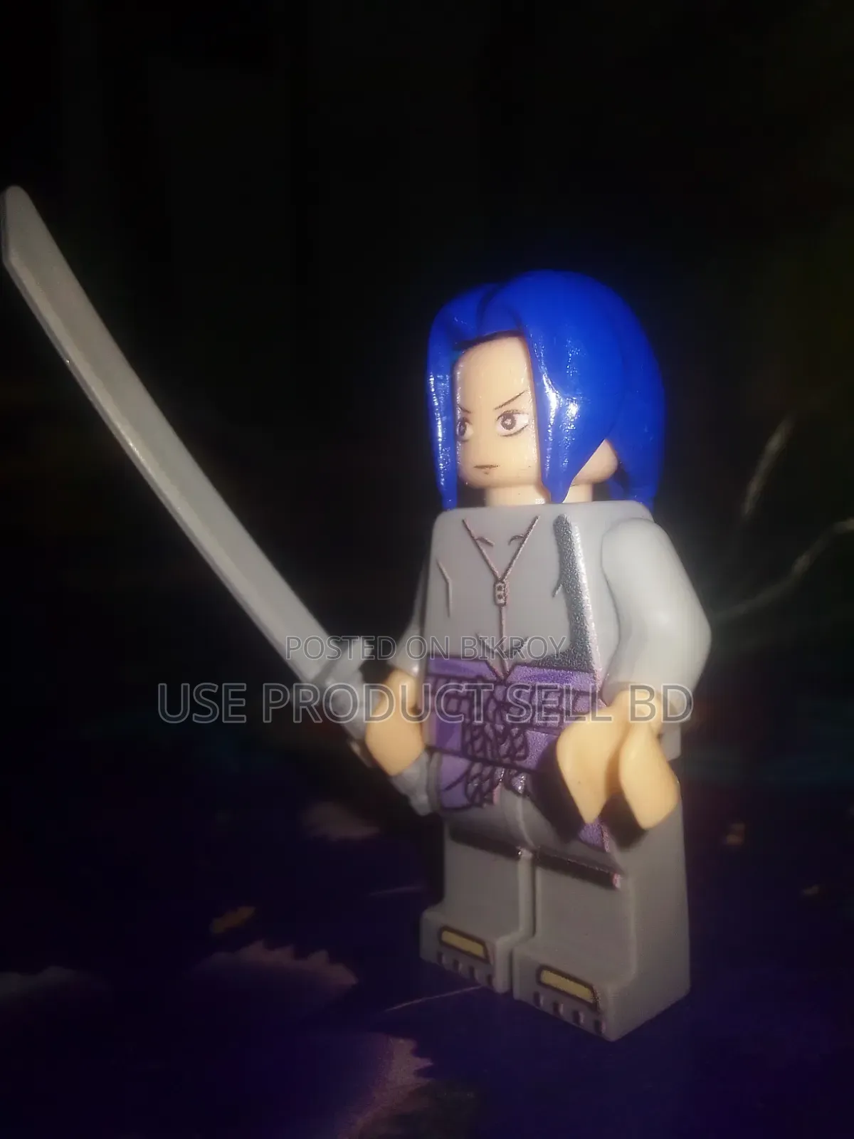 Naruto Lego Figure Sasuke