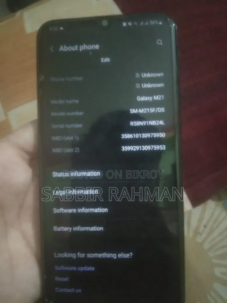 Samsung Galaxy M21 128 GB Black