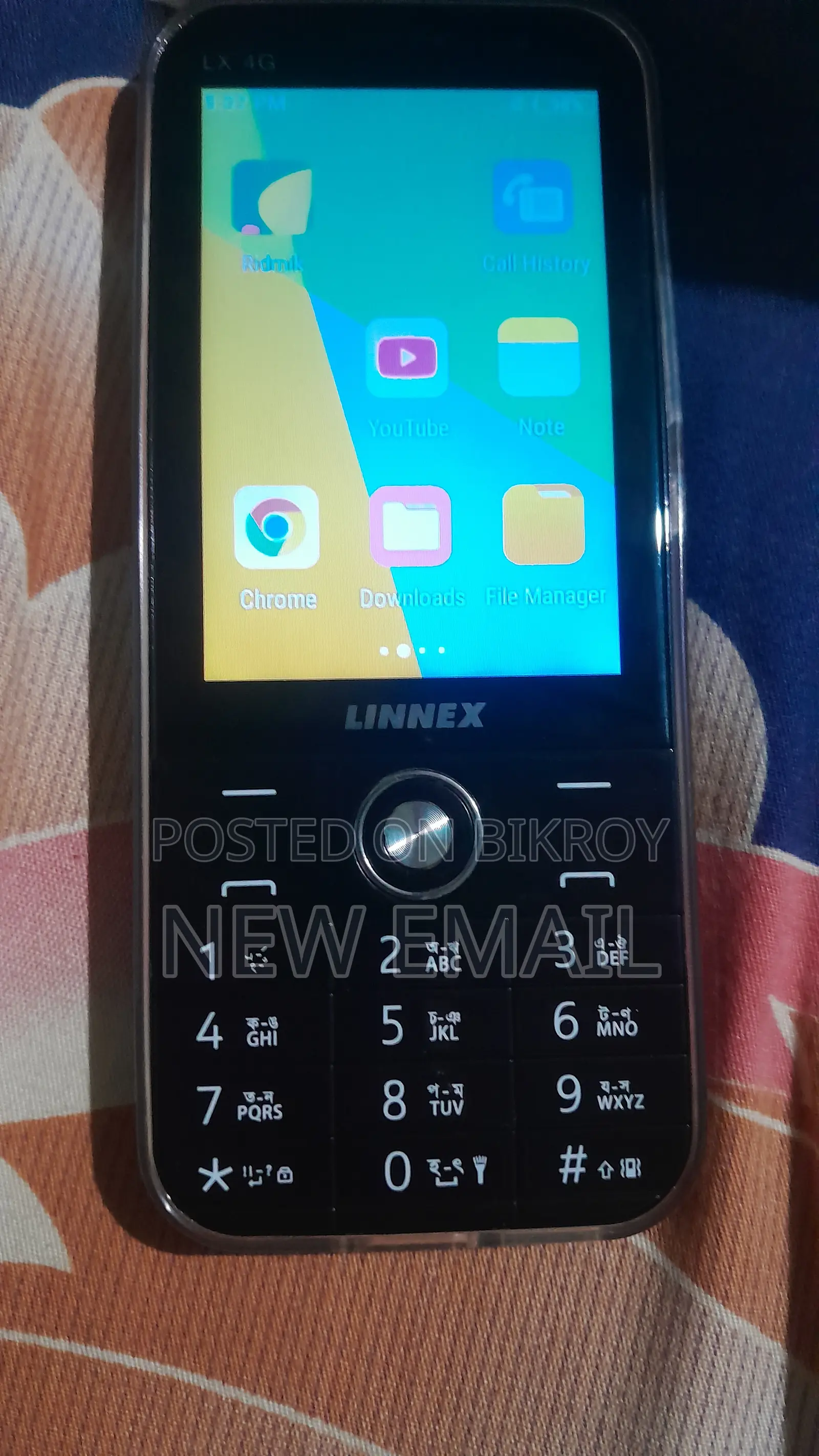 Linnex Lx 4g Plus 32 Gb Blue