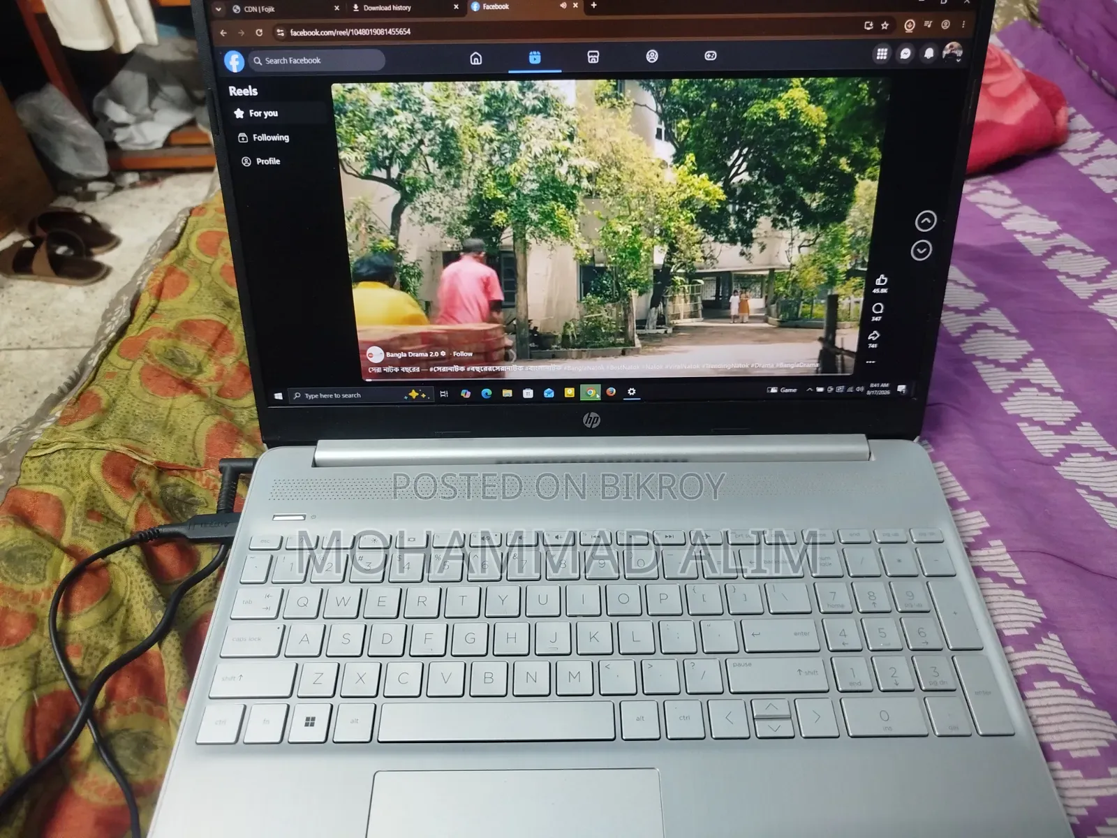 Laptop HP 15s 8gb Amd Ryzen 3 SSD 512gb