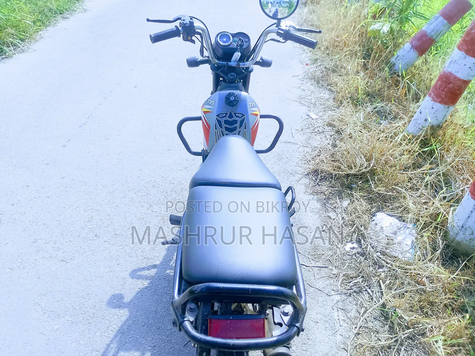 টিভিএস এক্সএল ১০০ ২০২৬ গ্রে