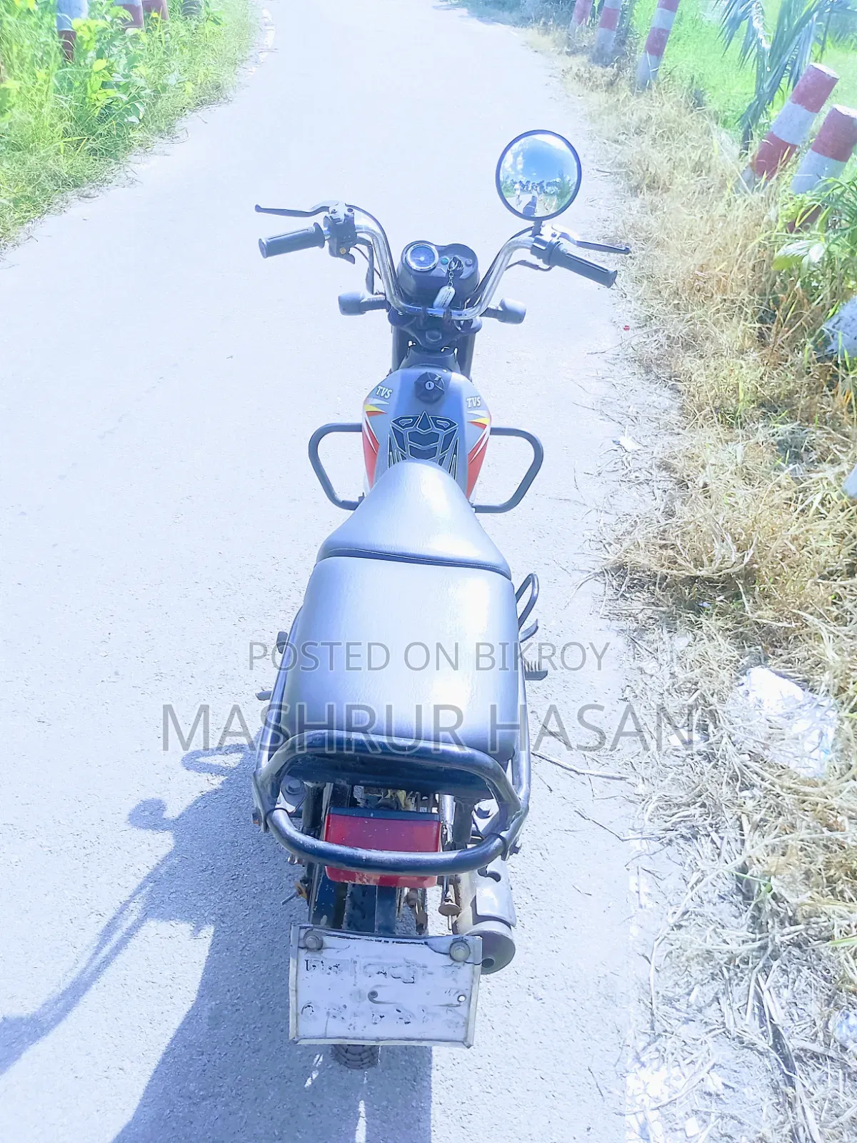 টিভিএস এক্সএল ১০০ ২০২৬ গ্রে